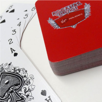 Virgin Holidays Playing Cards